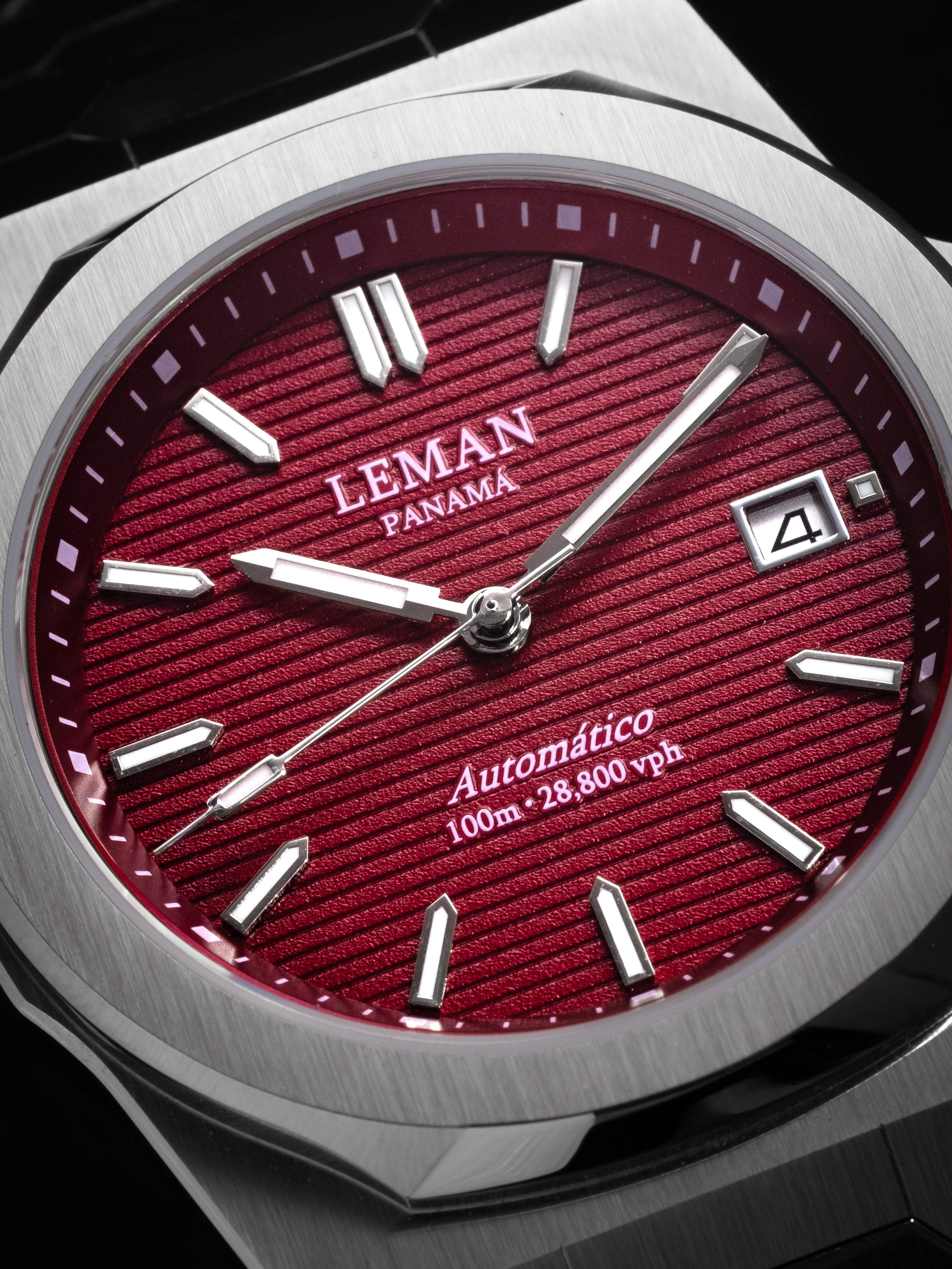 Crimson Red — Americas Collection – Leman Watches LLC